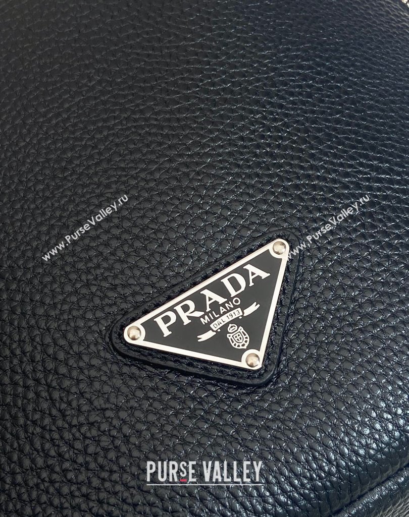 Prada Mens Cross leather bag 2VZ092 Black 2025 (YZ-250407020)