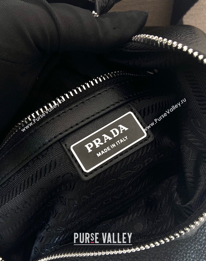 Prada Mens Cross leather bag 2VZ092 Black 2025 (YZ-250407020)