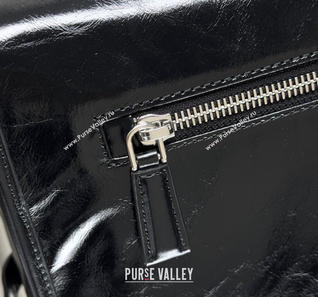 Prada Mens Leather shoulder bag 2VD073 Black 2025 (YZ-250407043)