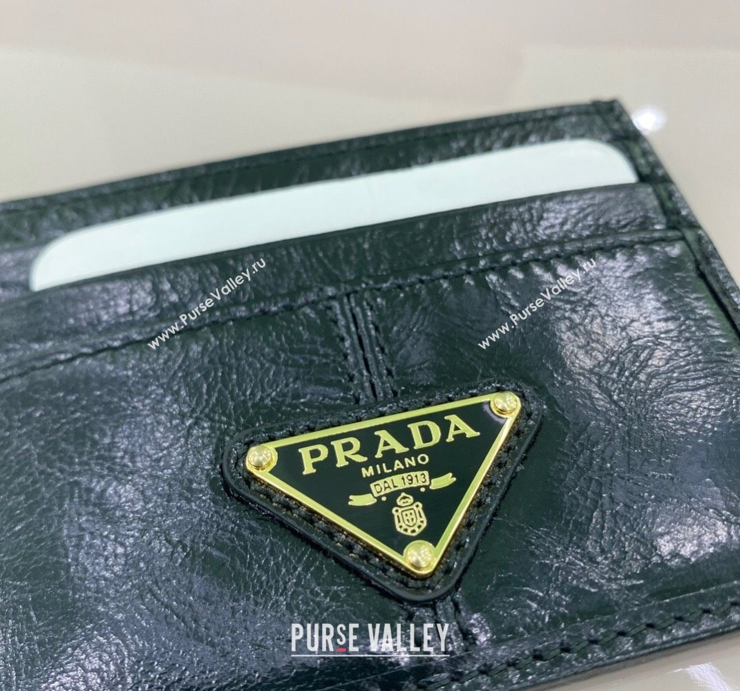 Prada Leather card holder Wallet Black 1MC025 2025 (YZ-250407071)