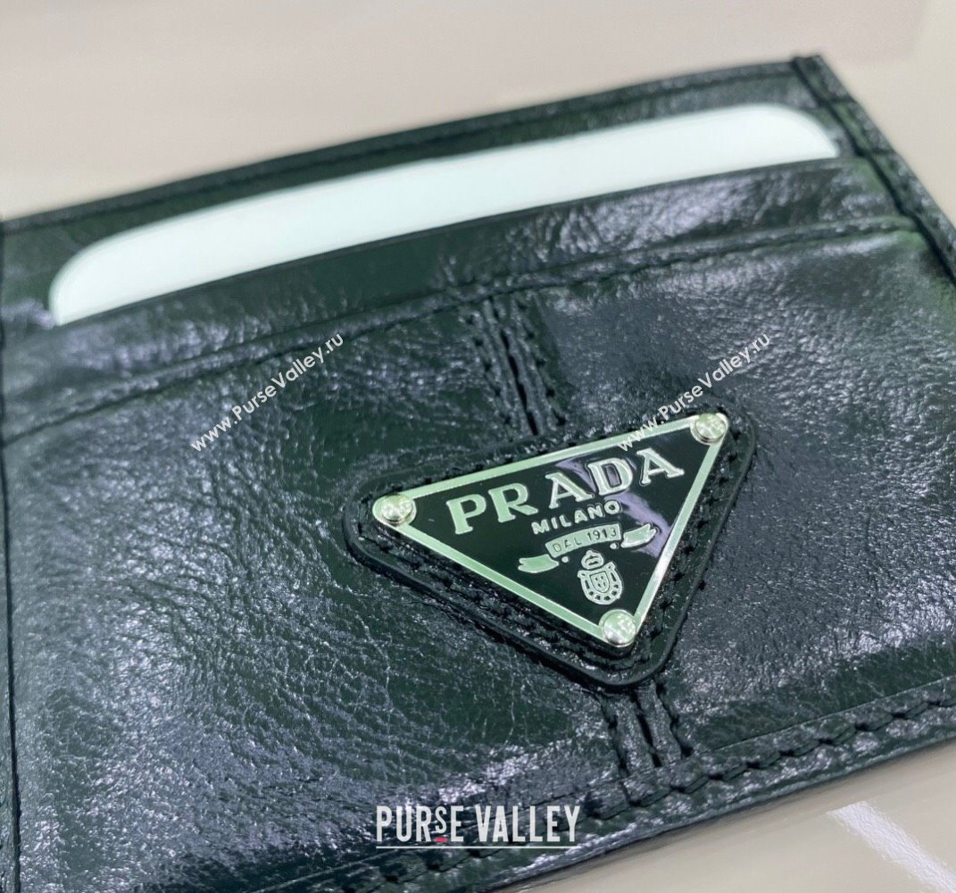 Prada Leather card holder Wallet Black 2MC025 2025 (YZ-250407072)