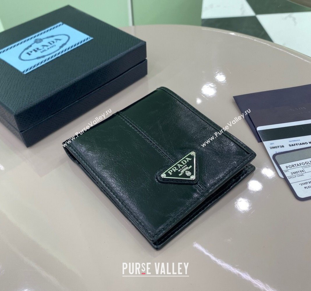 Prada Leather Wallet Black 2MO738 2025 (YZ-250407074)