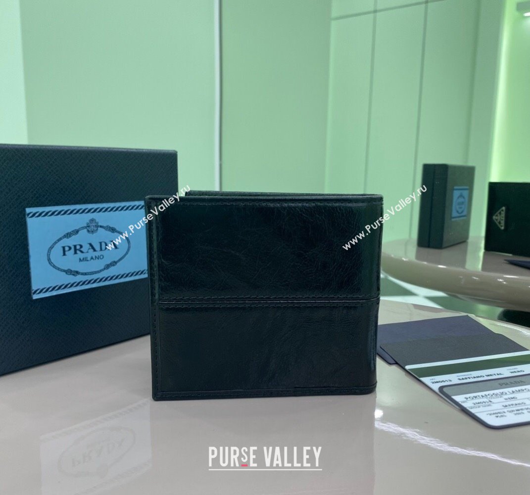 Prada Leather Wallet Black 2MO513 2025 (YZ-250407075)