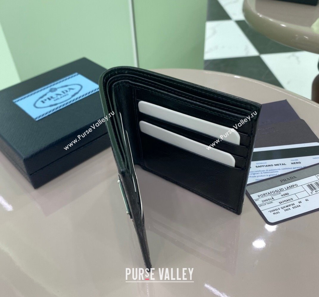 Prada Leather Wallet Black 2MO513 2025 (YZ-250407075)