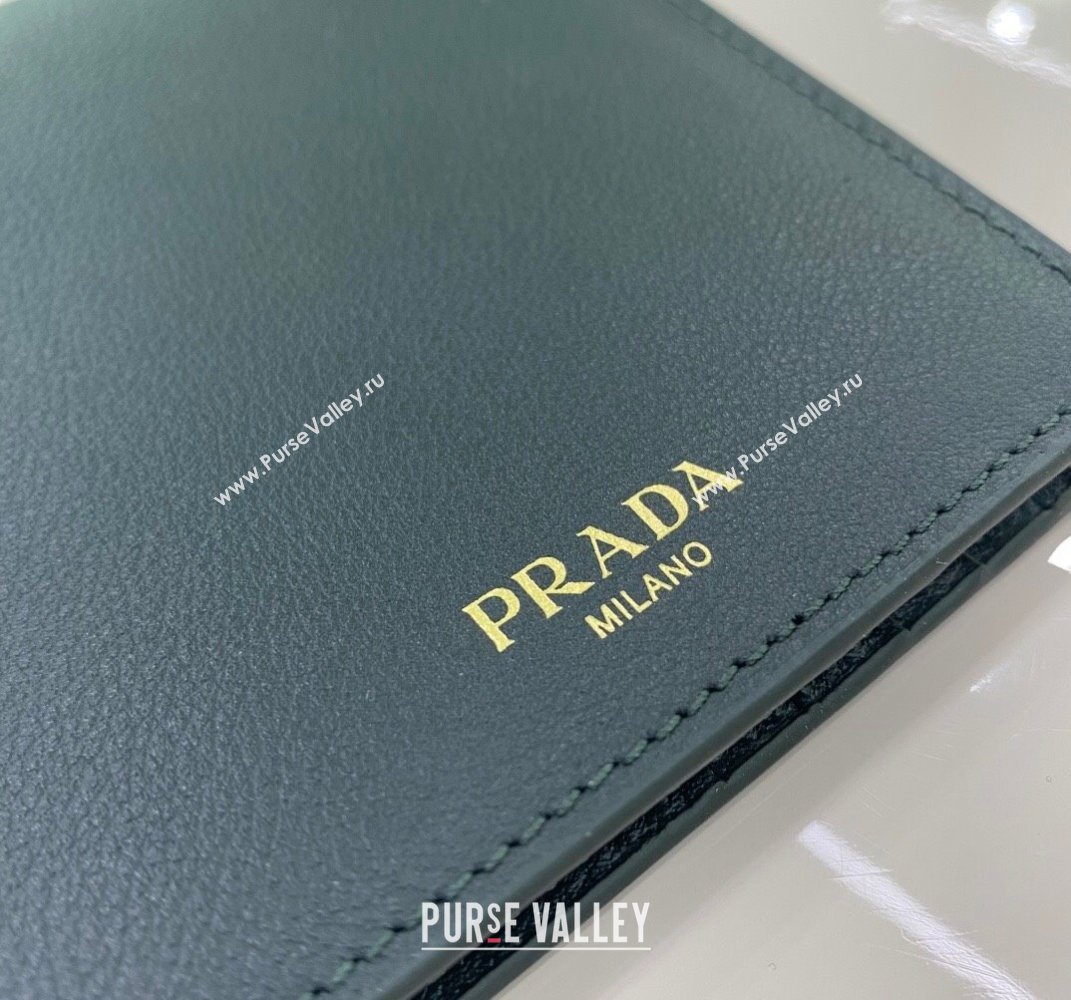 Prada Leather Wallet Black 2MO513 2025 (YZ-250407077)