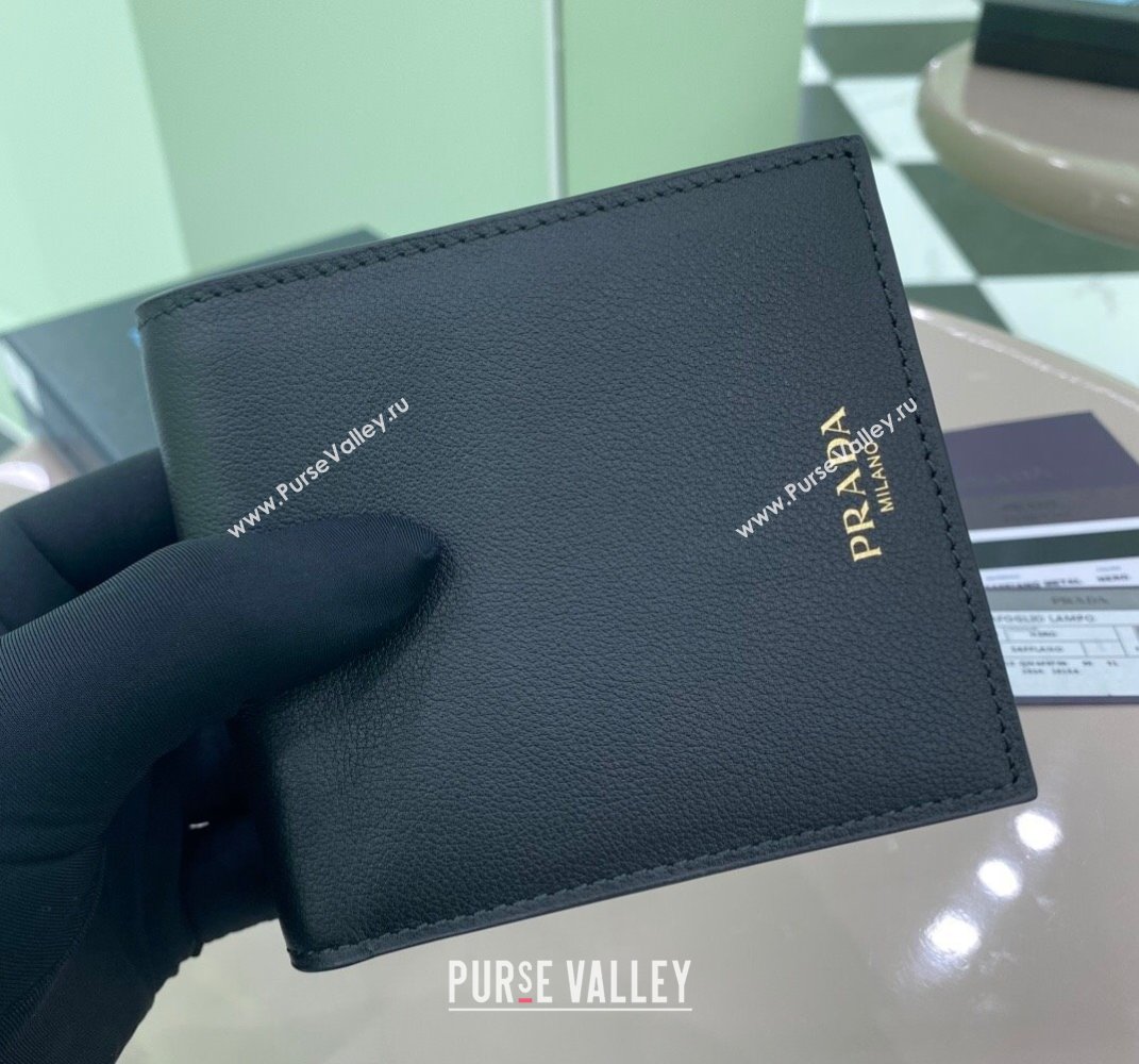 Prada Leather Wallet Black 2MO513 2025 (YZ-250407077)