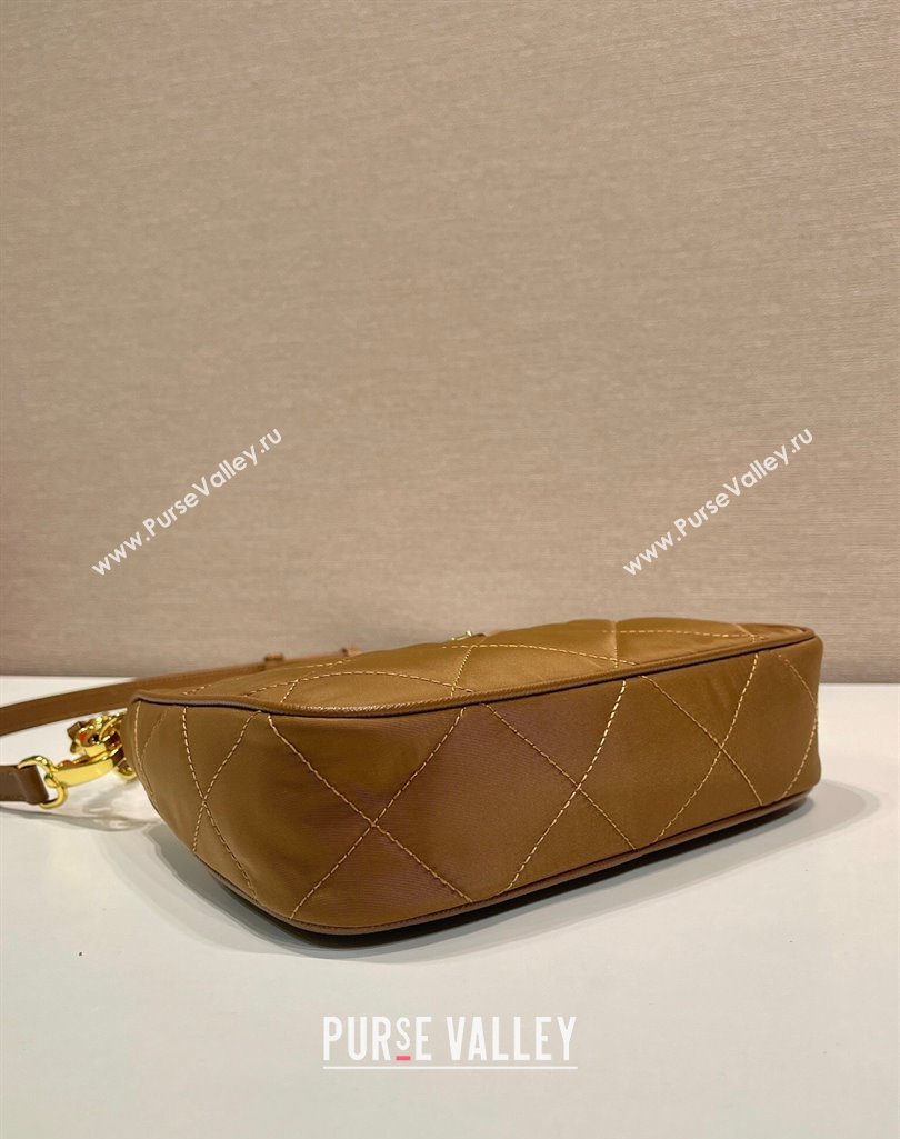 Prada Re-Edition 1995 Chaîne Re-Nylon mini-bag 1BC204 Brandy Brown 2025 (YZ-250407070)
