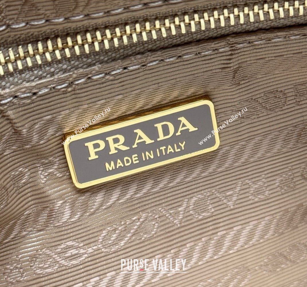 Prada Demi-lune Re-Nylon shoulder bag 1BH222 Beige 2025 (YZ-250521061)