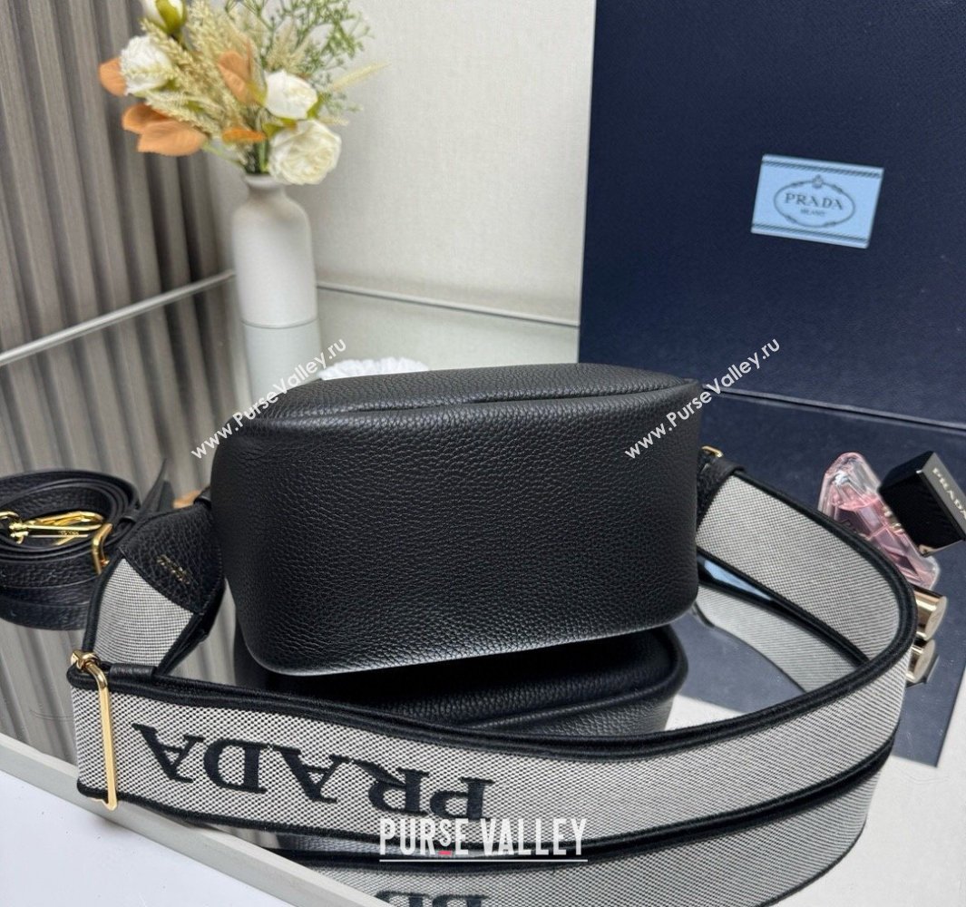 Prada Leather mini handbag Black 2025 1BA362 (YZ-250521006)