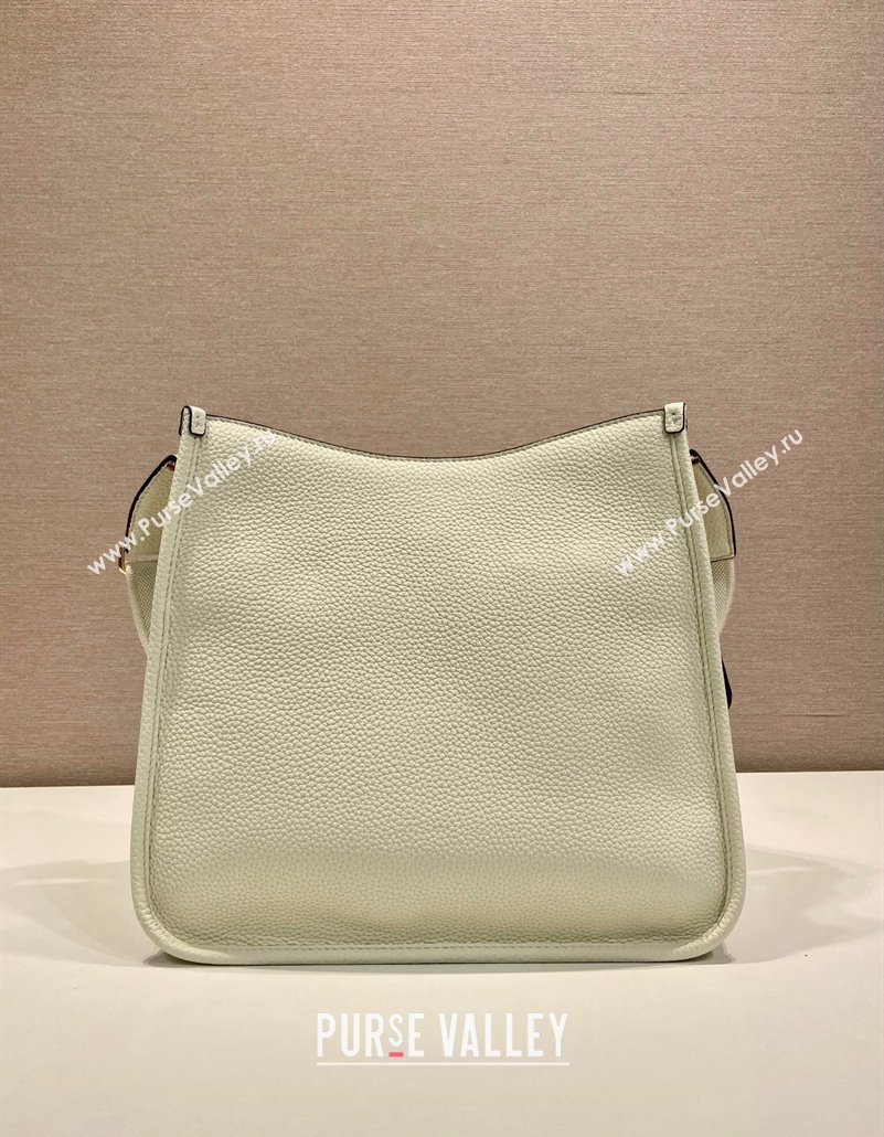 Prada Medium leather bag White 2025 1BC073 (YZ-250521073)