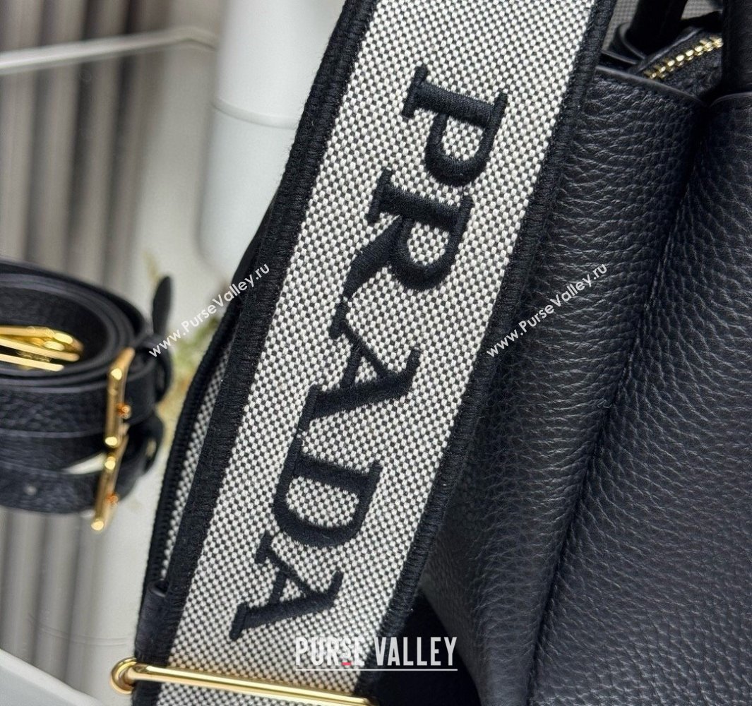 Prada Leather mini handbag Black 2025 1BA362 (YZ-250521006)