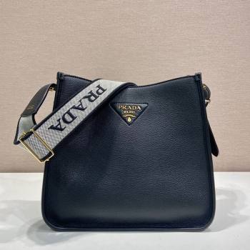 Prada Medium leather bag Black 2025 1BC073 (YZ-250521074)