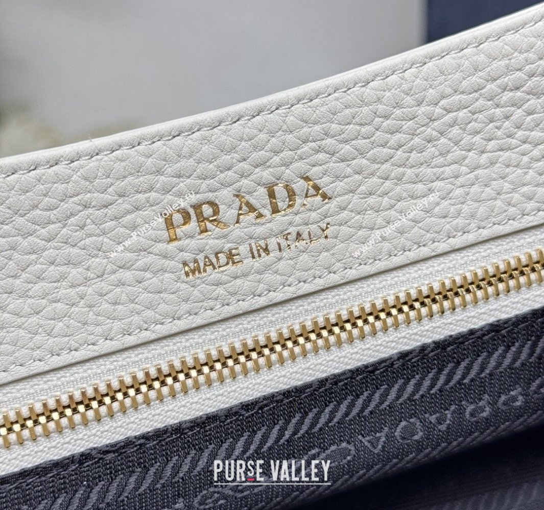 Prada Small leather shoulder bag White 2025 1BN022 (YZ-250521082)