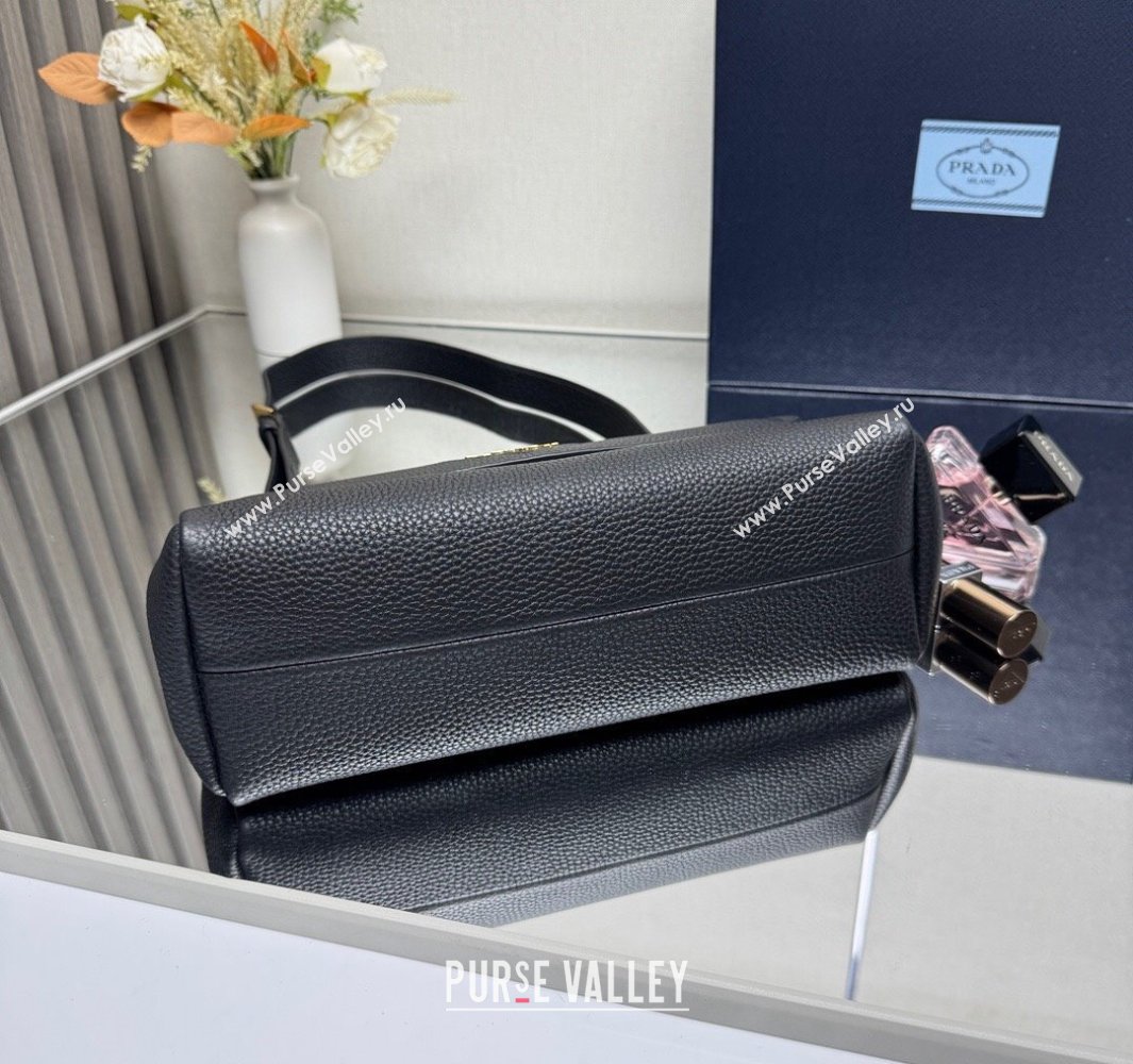 Prada Small leather shoulder bag Black 2025 1BN022 (YZ-250521085)