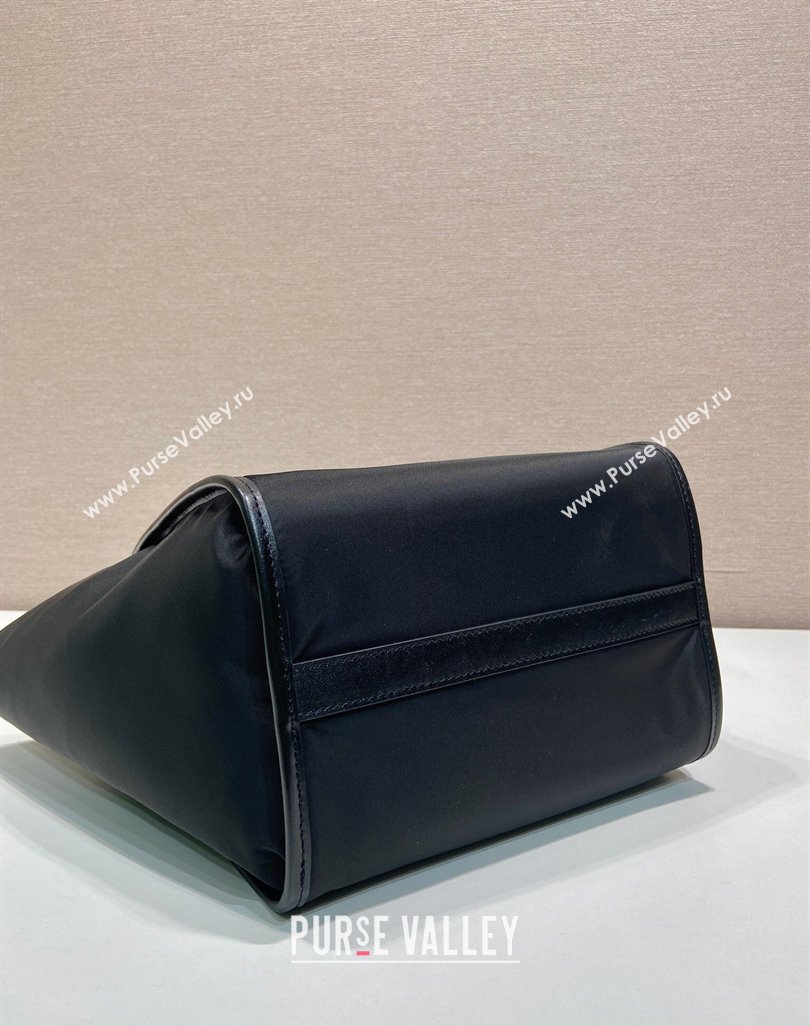 Prada Re-Nylon tote bag 1BG578 Black 2025 (YZ-250521097)