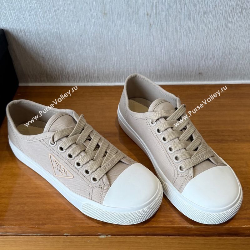 Prada Fabric Low top Sneakers Beige 2025 PR053003 (SS-250530027)
