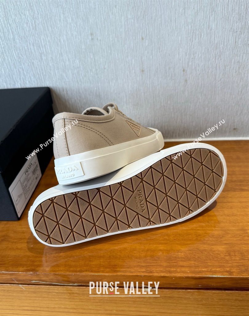 Prada Fabric Low top Sneakers Beige 2025 PR053003 (SS-250530027)