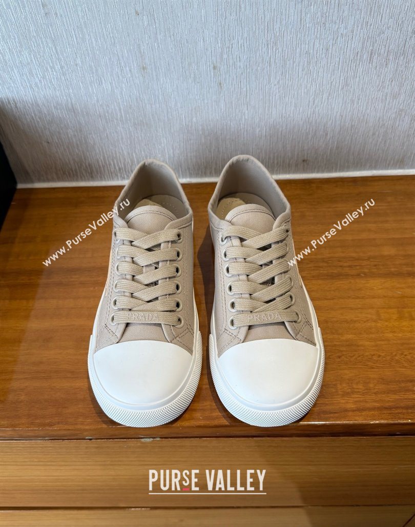 Prada Fabric Low top Sneakers Beige 2025 PR053003 (SS-250530027)