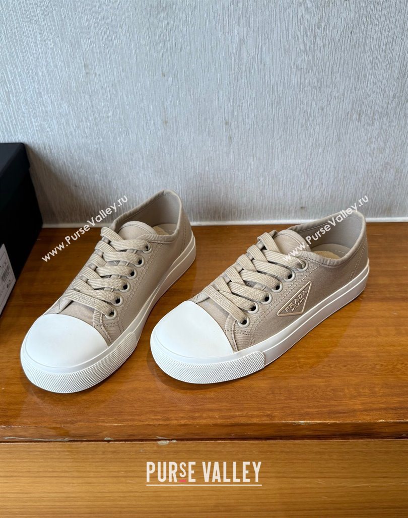 Prada Fabric Low top Sneakers Beige 2025 PR053003 (SS-250530027)