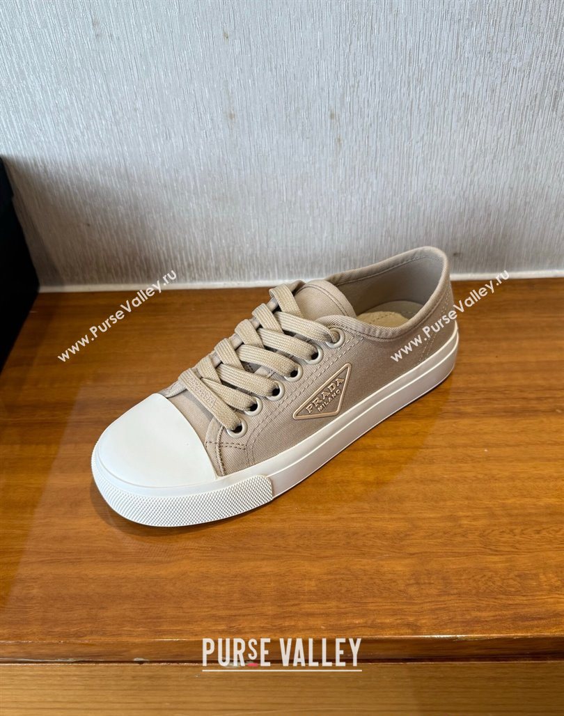 Prada Fabric Low top Sneakers Beige 2025 PR053003 (SS-250530027)