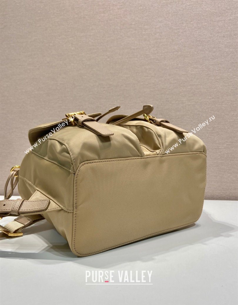 Prada Re-Edition 1978 small Re-Nylon backpack bag Beige 2025 1BZ677 (YZ-250626103)
