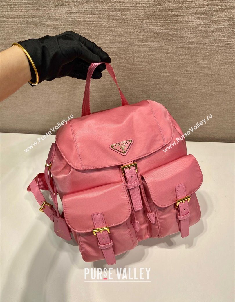 Prada Re-Edition 1978 small Re-Nylon backpack bag Pink 2025 1BZ677 (YZ-250626105)