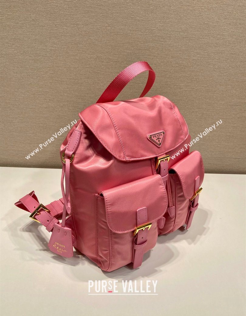 Prada Re-Edition 1978 small Re-Nylon backpack bag Pink 2025 1BZ677 (YZ-250626105)
