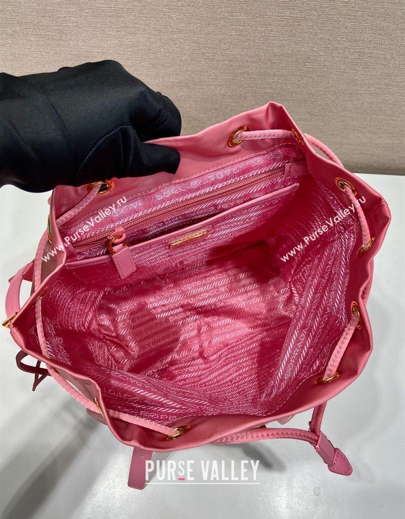 Prada Re-Edition 1978 small Re-Nylon backpack bag Pink 2025 1BZ677 (YZ-250626105)