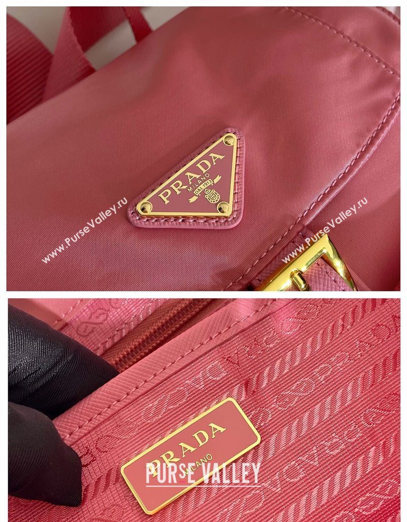 Prada Re-Edition 1978 small Re-Nylon backpack bag Pink 2025 1BZ677 (YZ-250626105)