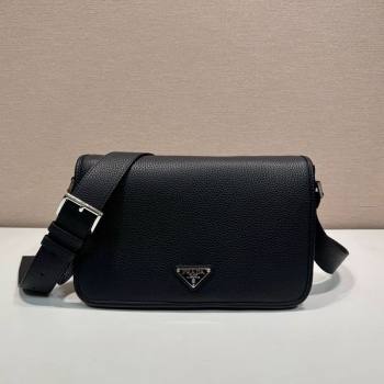 Prada Mens Leather shoulder bag Black 2025 2VD075 (YZ-250627029)