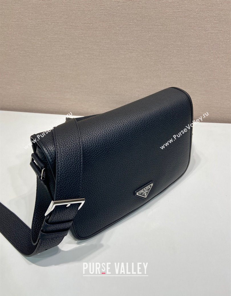 Prada Mens Leather shoulder bag Black 2025 2VD075 (YZ-250627029)