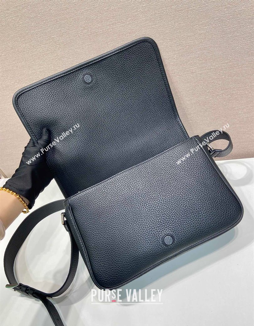Prada Mens Leather shoulder bag Black 2025 2VD075 (YZ-250627029)