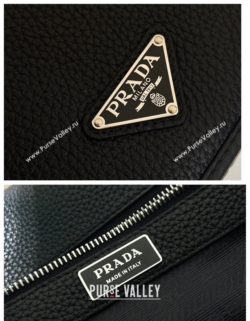 Prada Mens Leather shoulder bag Black 2025 2VD075 (YZ-250627029)