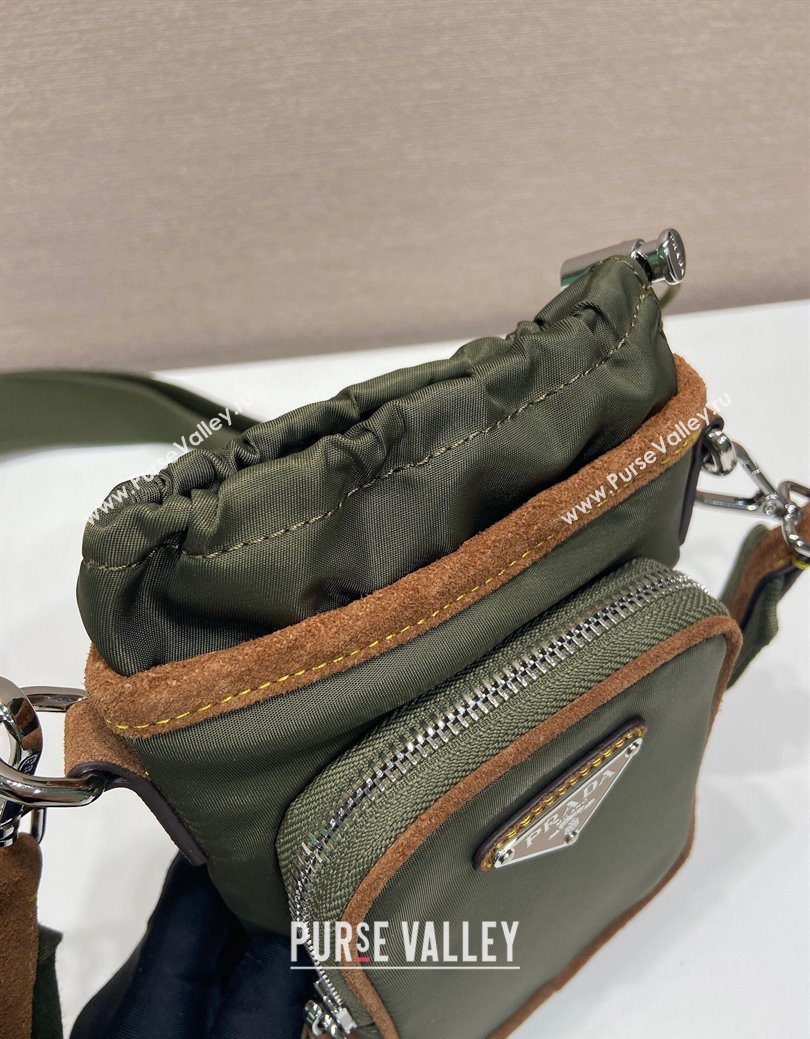 Prada Re-Nylon Smartphone Case 2ZH155 Green 2025 (YZ-250627031)