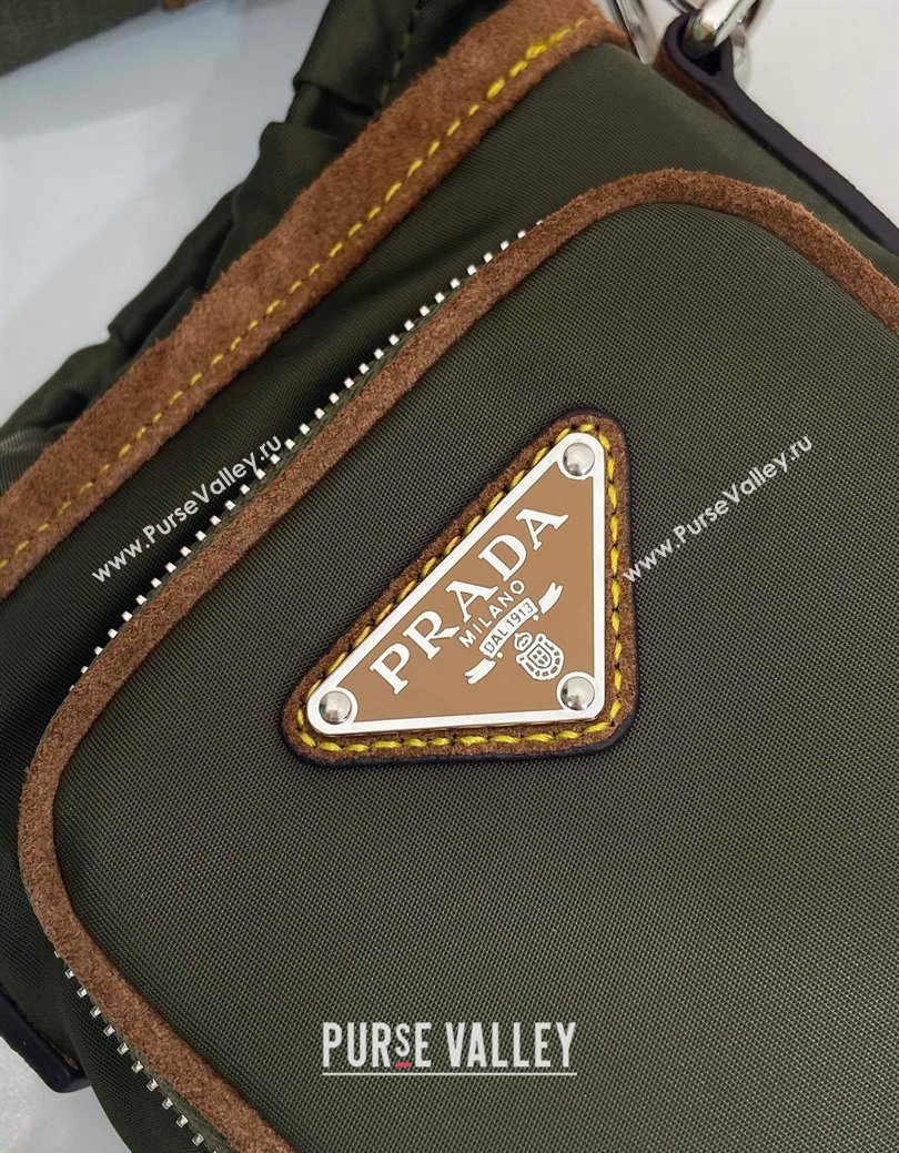 Prada Re-Nylon Smartphone Case 2ZH155 Green 2025 (YZ-250627031)