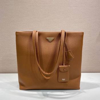 Prada Mens Leather tote bag Cognac Brown 2025 2VG130 (YZ-250627034)