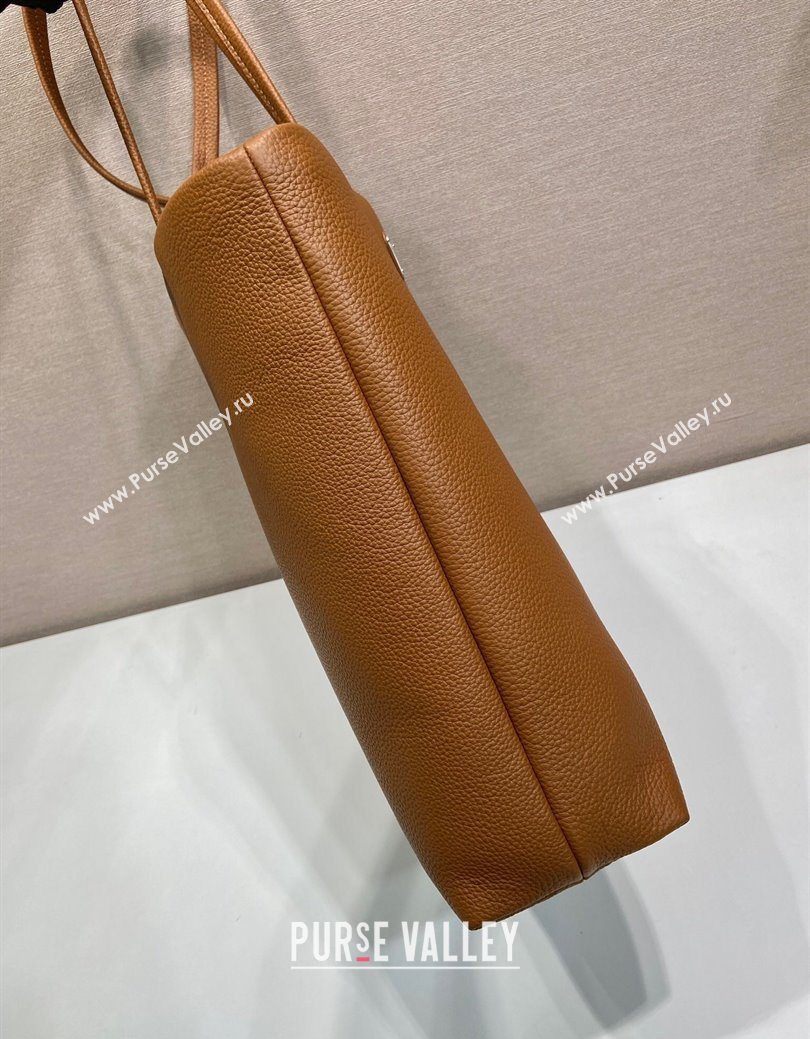 Prada Mens Leather tote bag Cognac Brown 2025 2VG130 (YZ-250627034)