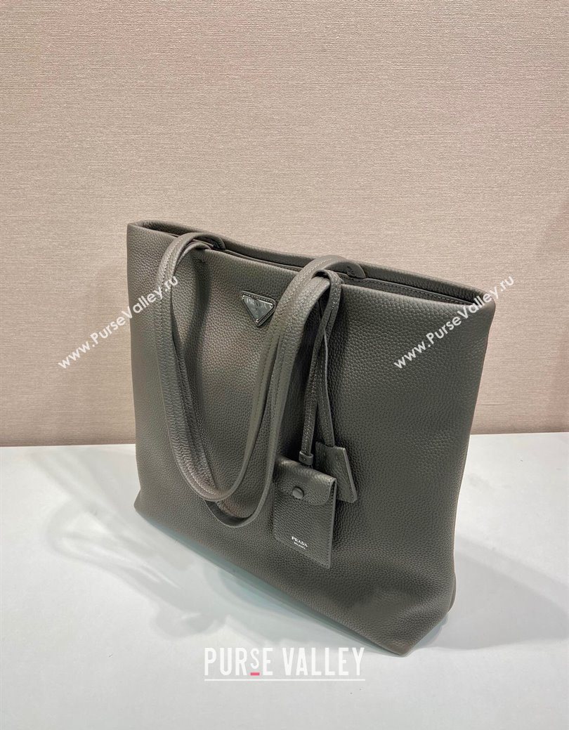 Prada Mens Leather tote bag Grey 2025 2VG130 (YZ-250627035)