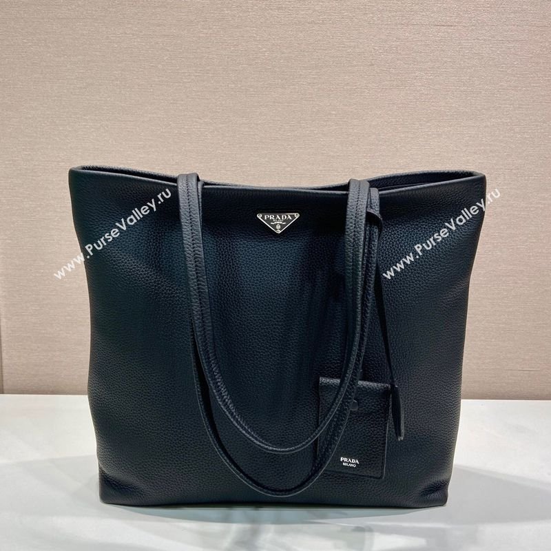 Prada Mens Leather tote bag Black 2025 2VG130 (YZ-250627036)