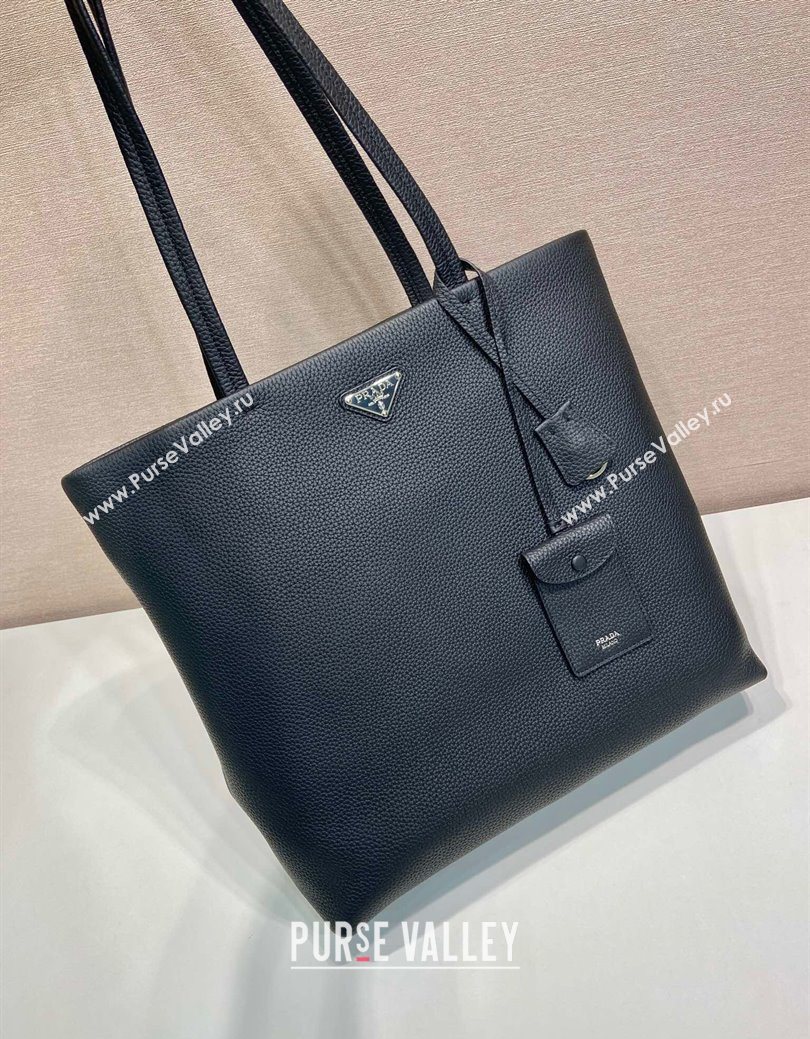 Prada Mens Leather tote bag Black 2025 2VG130 (YZ-250627036)