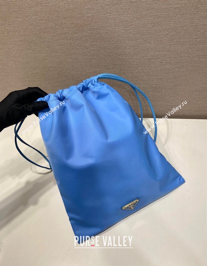 Prada Re-Nylon pouch Light Blue 2025 1NK001 (YZ-250627039)