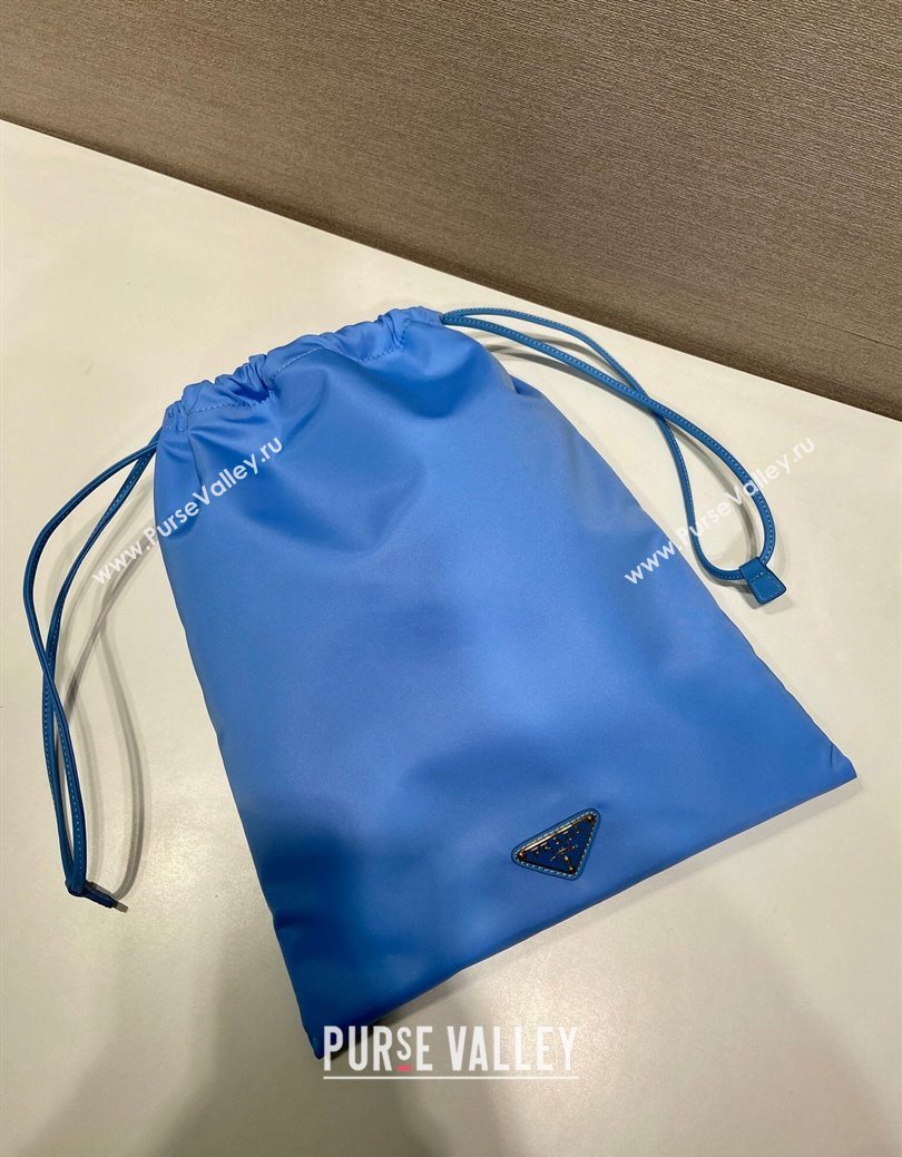 Prada Re-Nylon pouch Light Blue 2025 1NK001 (YZ-250627039)
