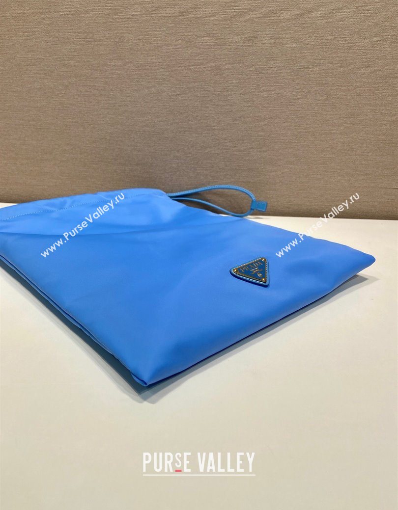Prada Re-Nylon pouch Light Blue 2025 1NK001 (YZ-250627039)