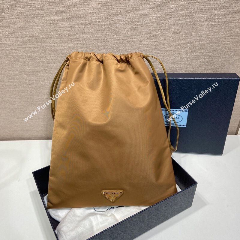 Prada Re-Nylon pouch Brandy Brown 2025 1NK001 (YZ-250627040)