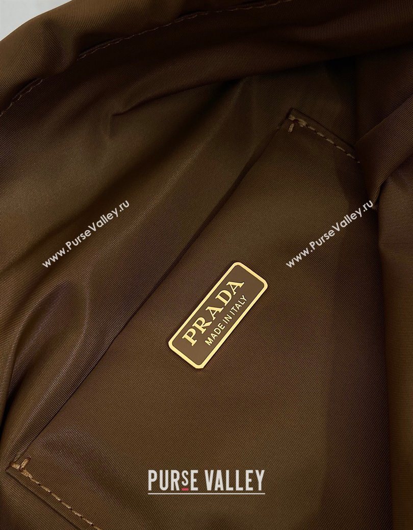 Prada Re-Nylon pouch Brandy Brown 2025 1NK001 (YZ-250627040)