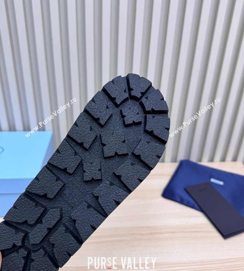 Prada Suede Flat Mules Dark Brown 2025 043002 (MD-250710109)