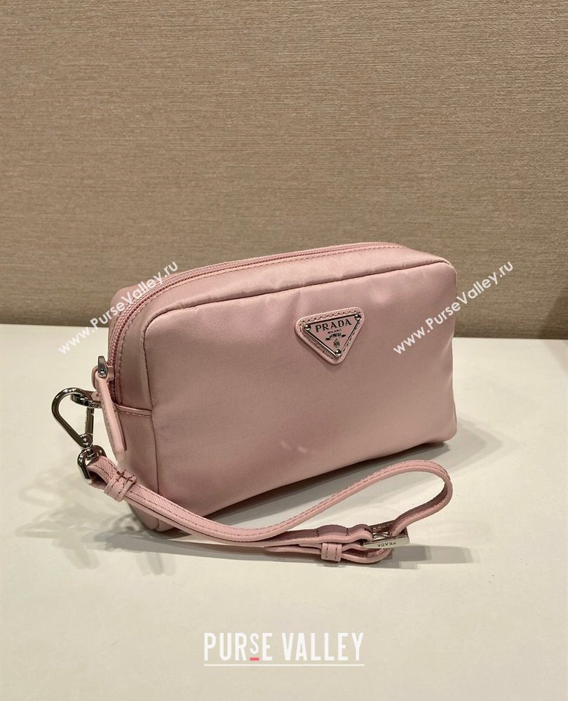 Prada Small Re-Nylon pouch Light Pink 2025 1NS021 (YZ-250808069)