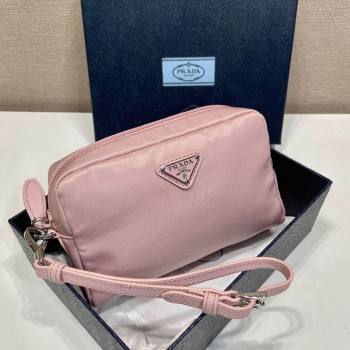 Prada Small Re-Nylon pouch Light Pink 2025 1NS021 (YZ-250808069)