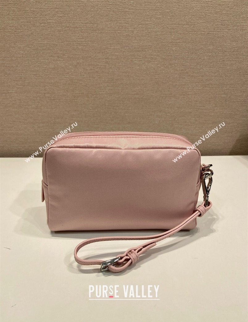 Prada Small Re-Nylon pouch Light Pink 2025 1NS021 (YZ-250808069)