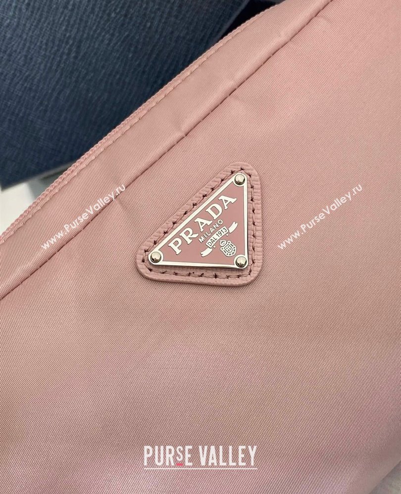 Prada Small Re-Nylon pouch Light Pink 2025 1NS021 (YZ-250808069)